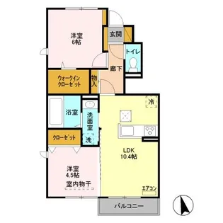 アーバンヒルズⅢ【1階】の間取り