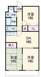 プランドール【403号室】の間取り