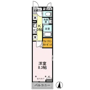 confort【2階】の間取り