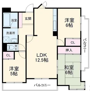 M.Sアネックス鷺沼【2階】の間取り