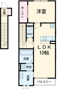 AGUSTA初石【2階】の間取り