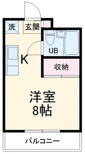 プレミエールモリタ【2階】の間取り