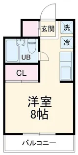 プレミエールモリタ【2階】の間取り