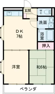 ラ・フォーレⅠ【1階】の間取り