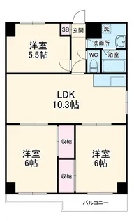 ソ・ビエール【7階】の間取り