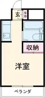 長秀ビル【3階】の間取り