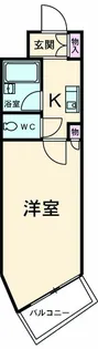 キャッスルマンション相模原【203号室】の間取り