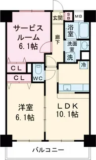 プラン・デスポワール【2階】の間取り