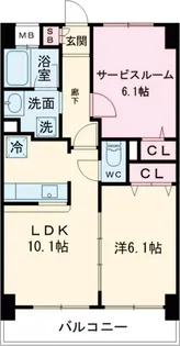 プラン・デスポワール【2階】の間取り
