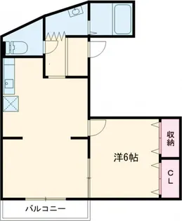 ドミール横田【3階】の間取り