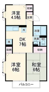 ファミールハウス【2階】の間取り