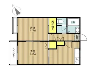 グランハイム東岩槻【2階】の間取り