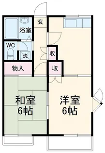 グランハイム東岩槻【C101号室】の間取り
