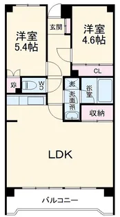 グランパレスT・S【B105号室】の間取り