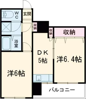 VISUAL CITY【6階】の間取り