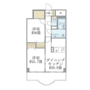 西船橋スクエアガーデン【3階】の間取り