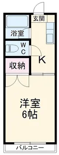 シャルム加藤【1階】の間取り