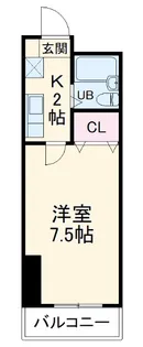 シャルマン草加【3階】の間取り