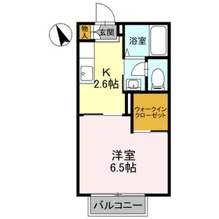 メゾン寿 C【2階】の間取り