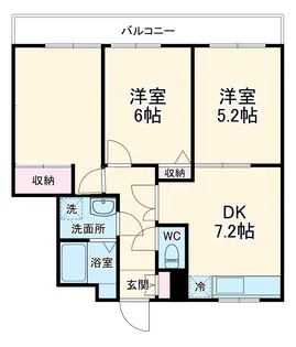 メゾン・フリーダム【2階】の間取り