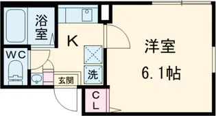 グランクオール青井【3階】の間取り