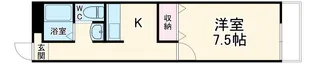 サンハウス大久保【1階】の間取り