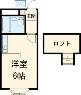 ベルピア姫宮第1【1階】の間取り