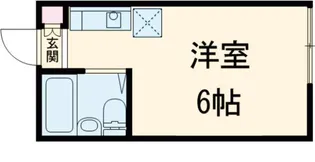 コーポヒロキ【1階】の間取り