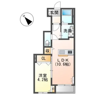 エターナリー【1階】の間取り