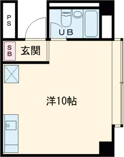 サンライフ・カスガ【5階】の間取り