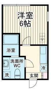 ユニコーン美しが丘【2階】の間取り