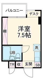 T's garden都筑ふれあいの丘Ⅱ【209号室】の間取り