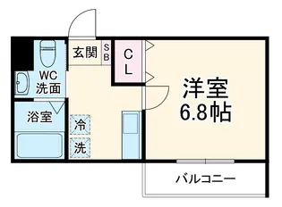 MQuarto湘南海岸公園Ⅰ【1階】の間取り