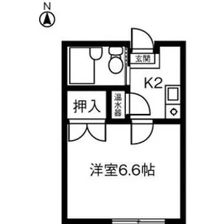Livex 赤見【103号室】の間取り