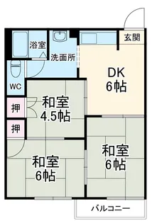 フォーブル吉岡【2階】の間取り