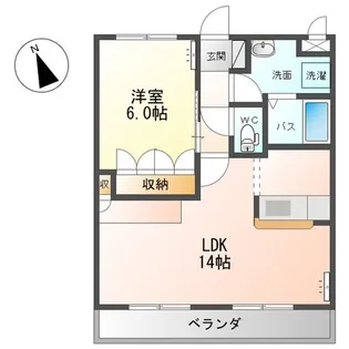 サンク エトワール【3階】の間取り