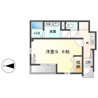 ルミナス メゾン【1階】の間取り