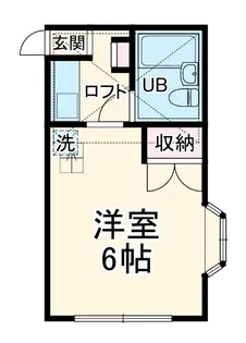 パレス藤棚【105号室】の間取り