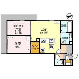 Archeight【1階】の間取り