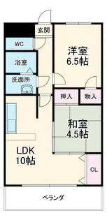 マーブルアサイ【3階】の間取り