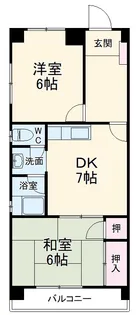 豊月マンション【4階】の間取り