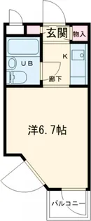 ライオンズマンション武蔵関【3階】の間取り