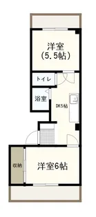 サンライズ7【5階】の間取り
