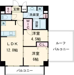 PLUM VILLAGE【5階】の間取り