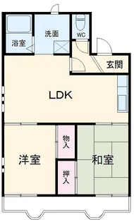 スプリングヒル【1階】の間取り