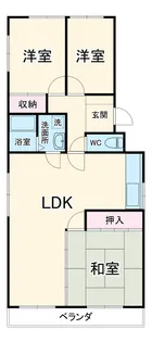 アークヒルズ社が丘【3階】の間取り