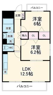 ライヒフロイデ【3階】の間取り