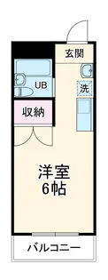 ラフォルテ生田【2階】の間取り