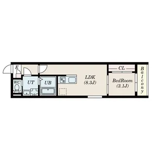 Revive本笠寺(リバイブモトカサデラ)【1階】の間取り