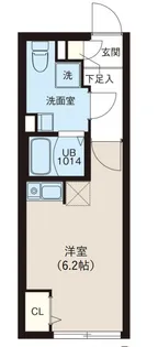 レピュア早稲田レジデンスⅡ【3階】の間取り